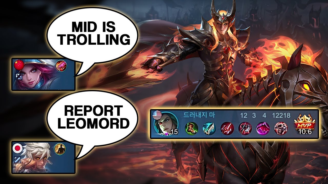 Я наконец-то решил сыграть за Леоморда, но потом случилось это | Mobile Legends