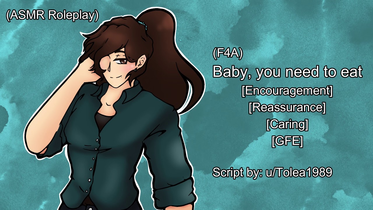 (F4A) Baby, you need to eat [Encouragement] [GFE] [You need to eat] [Let me feed you] [Reassurance]