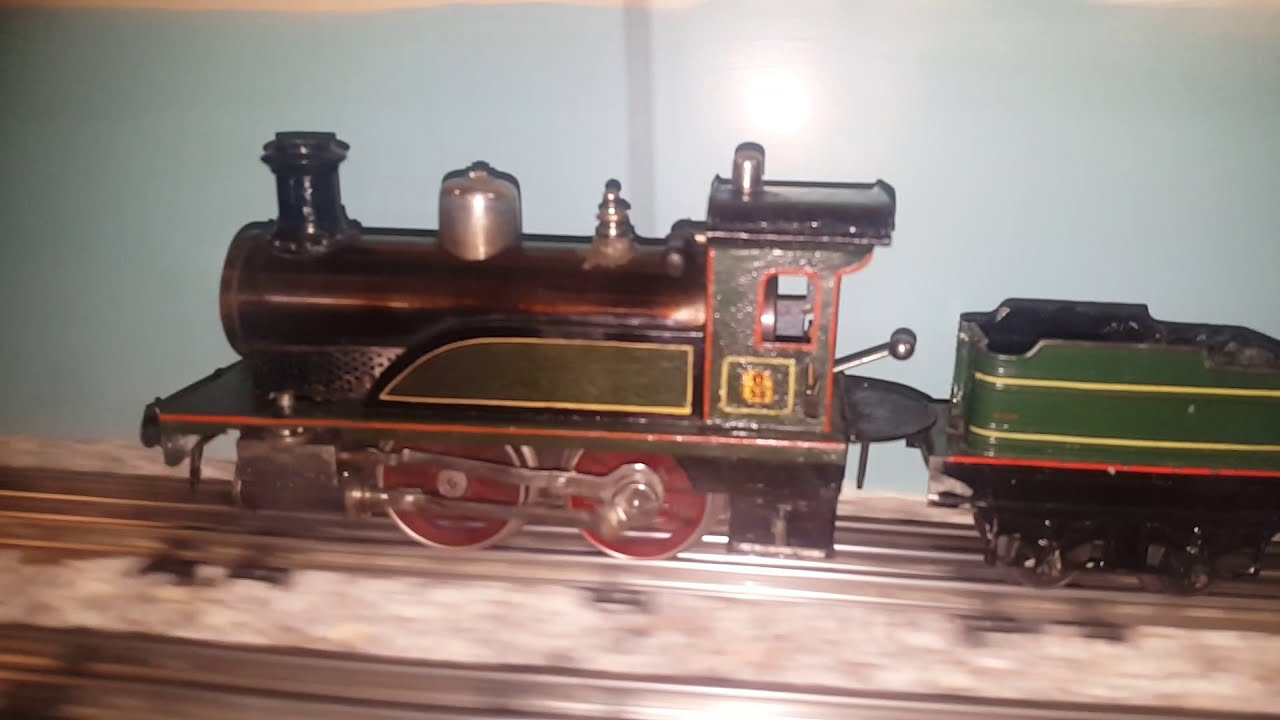 Bing 0 gauge live steam spiritus dampf lokomotive