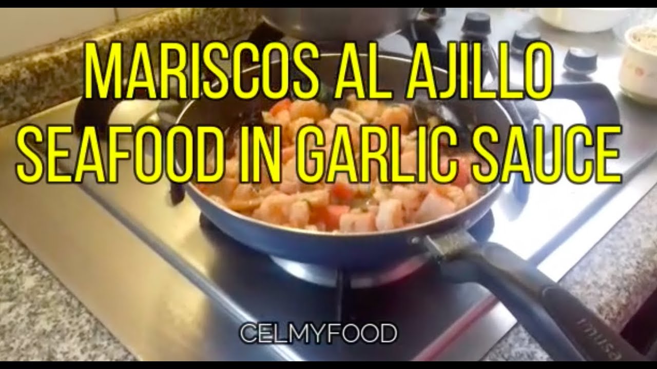 Mariscos al Ajillo 🍤 Seafood in Garlic Sauce 🤤