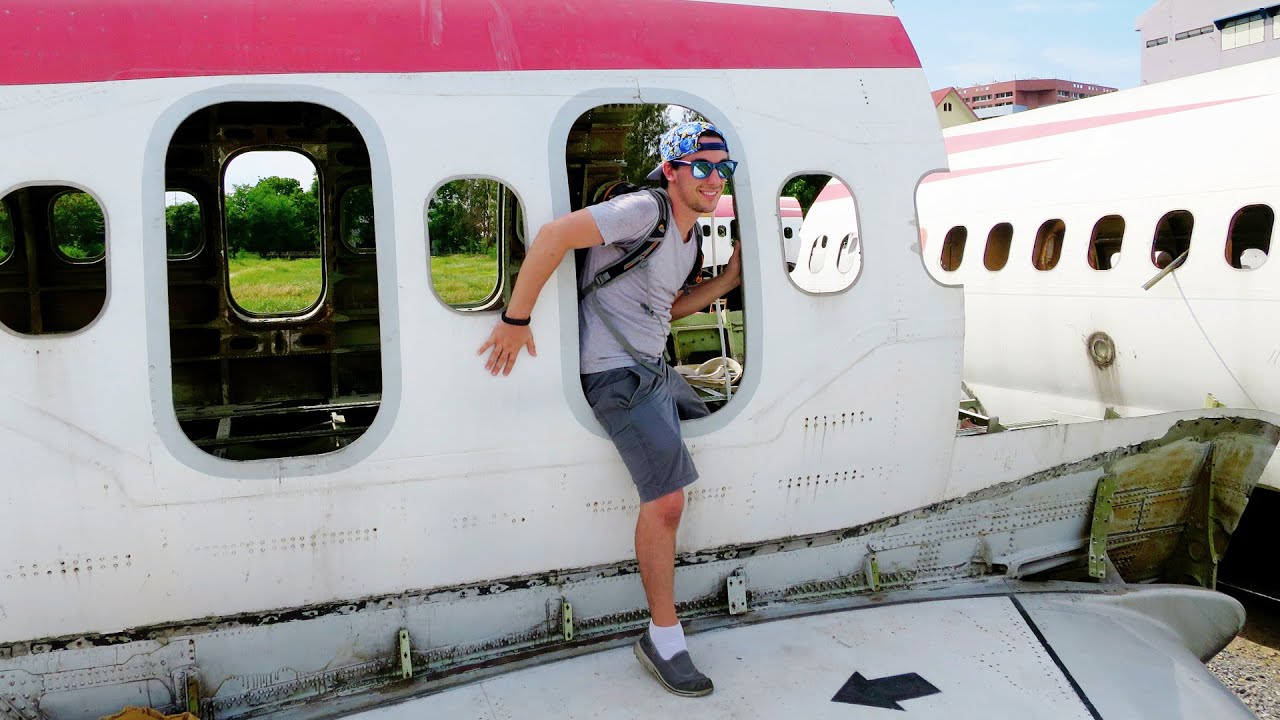 AIRPLANE GRAVEYARD IN BANGKOK