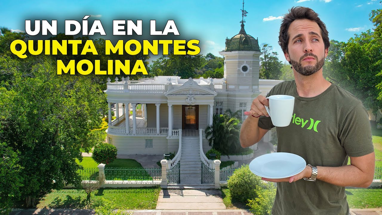¡Así luce esta mansión del año 1904! La Quinta Montes Molina #merida #yucatán