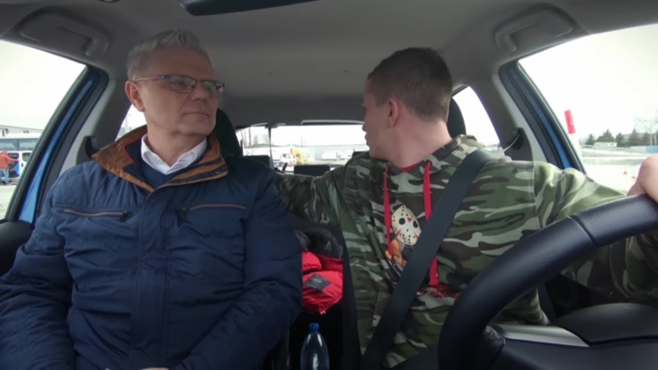 Kursant twierdził, że umie już jeździć! Czy poradził sobie z łukiem? [Nauka jazdy]
