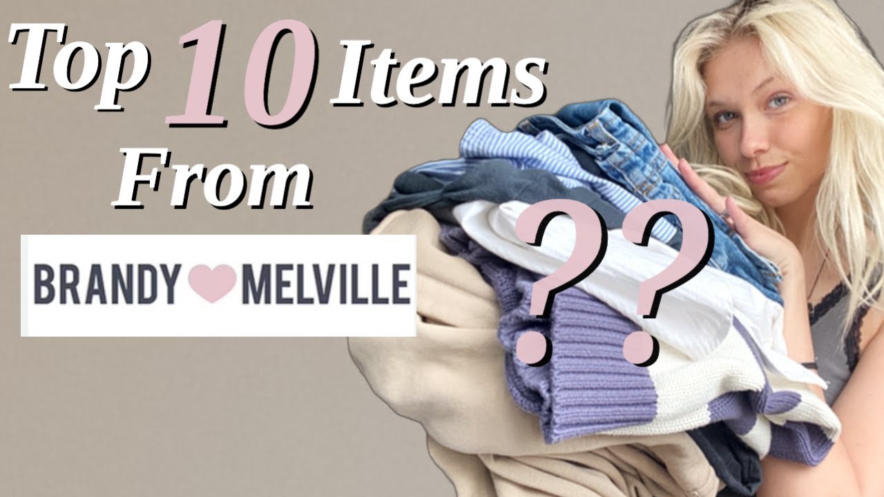 Brandy Melville model - top 10 items you NEED!!