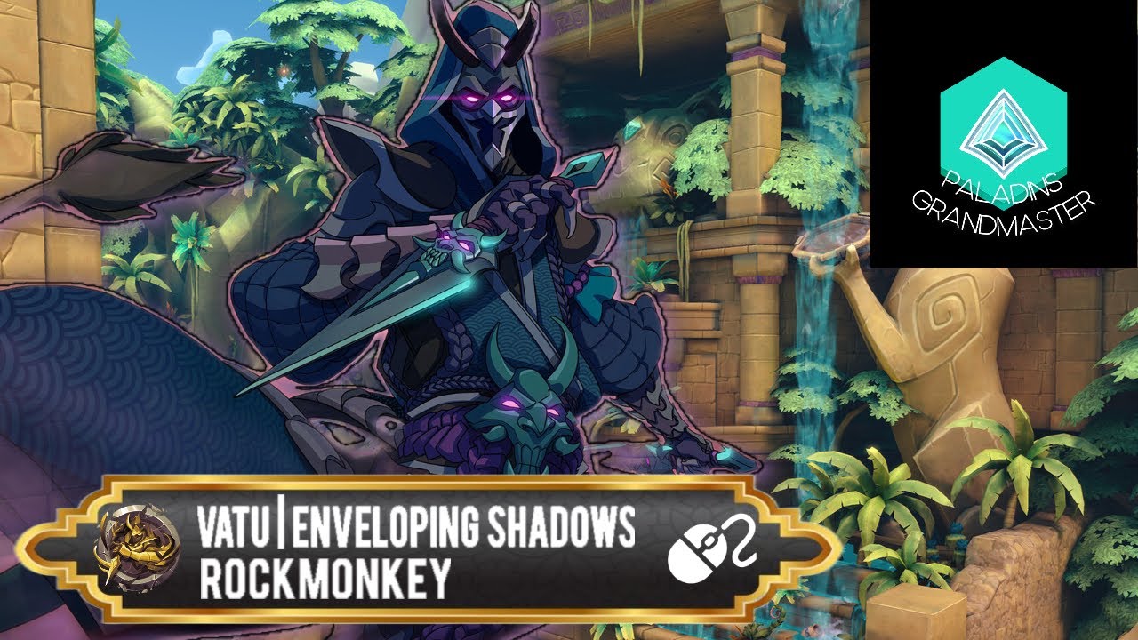 Чемпион мира ROCKMONKEY: божественный Vatu (Rockmonkey), грандмастер Paladins