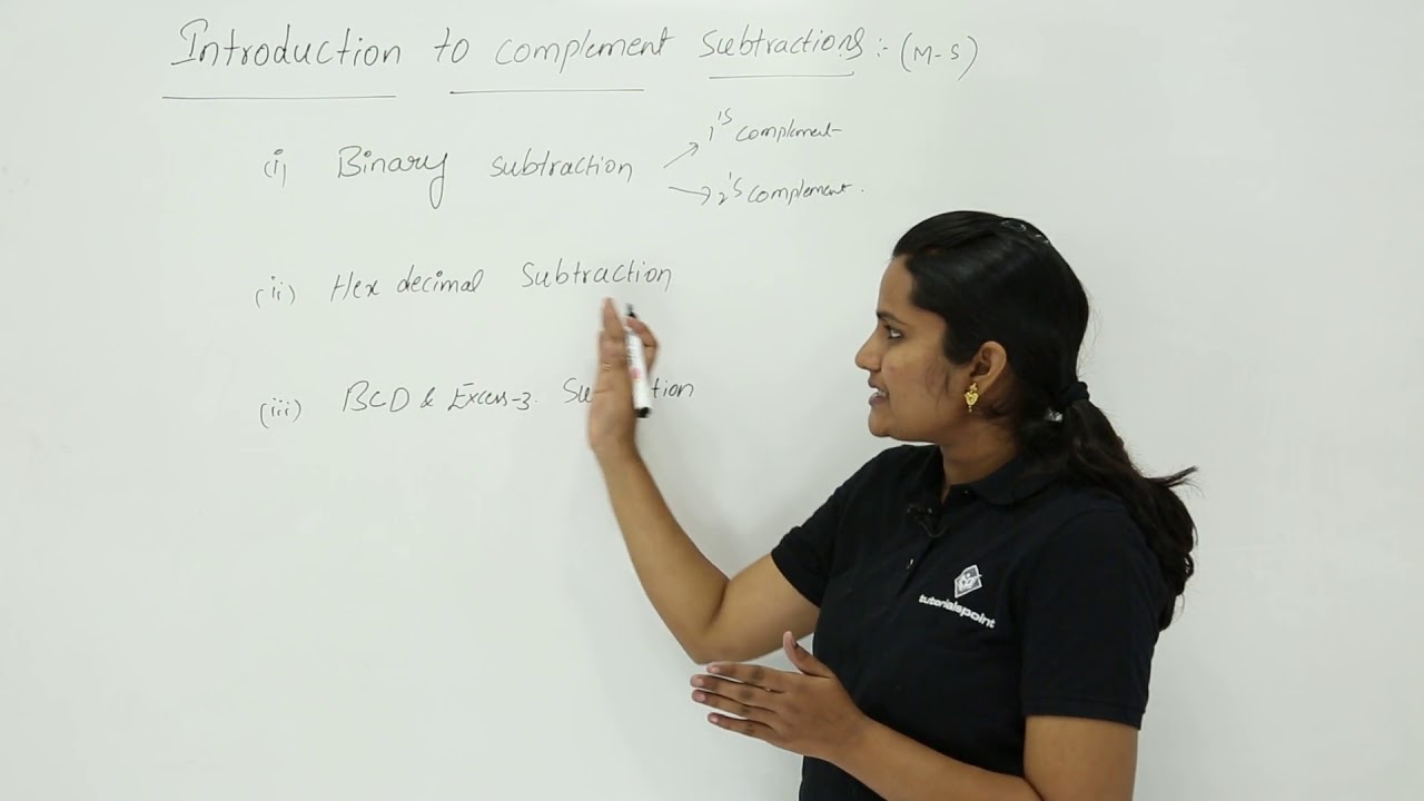 Introduction to Complement Subtraction