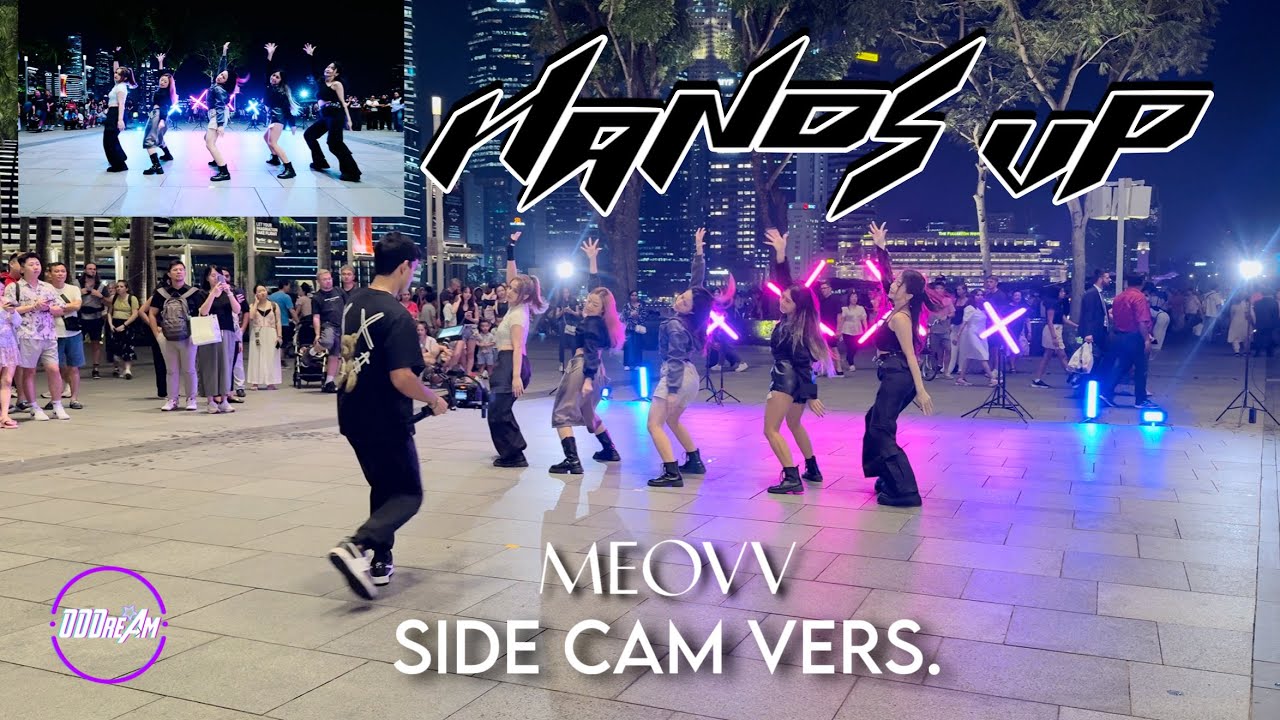 【KPOP IN PUBLIC | SIDE CAM】MEOVV(미야오) 'HANDS UP’| Dance cover from Singapore