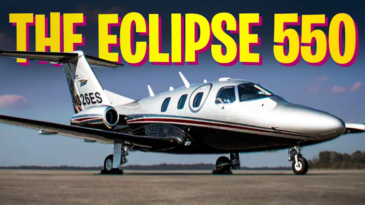 Eclipse 550: очень легкий реактивный самолет
