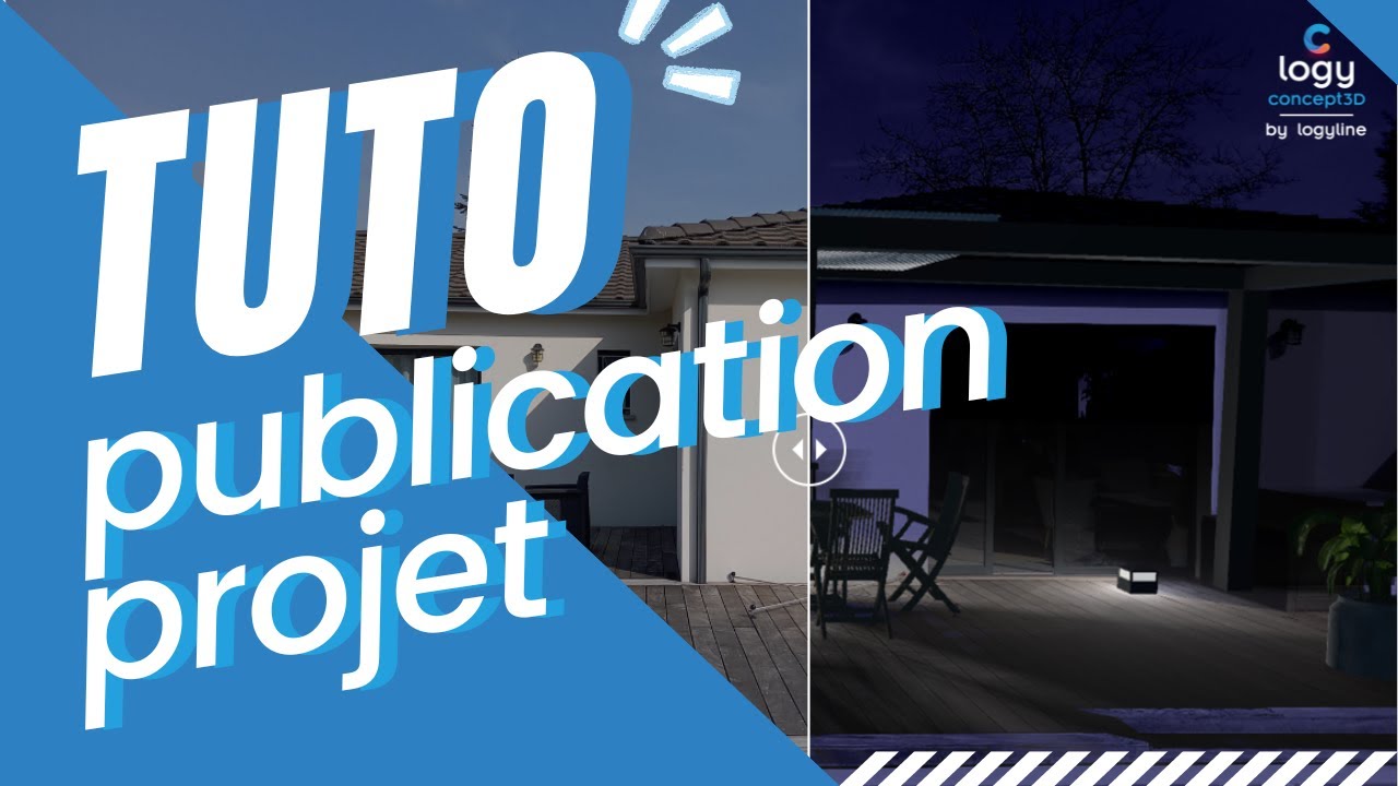 Comment partager le projet à votre client ? - Logyconcept3D