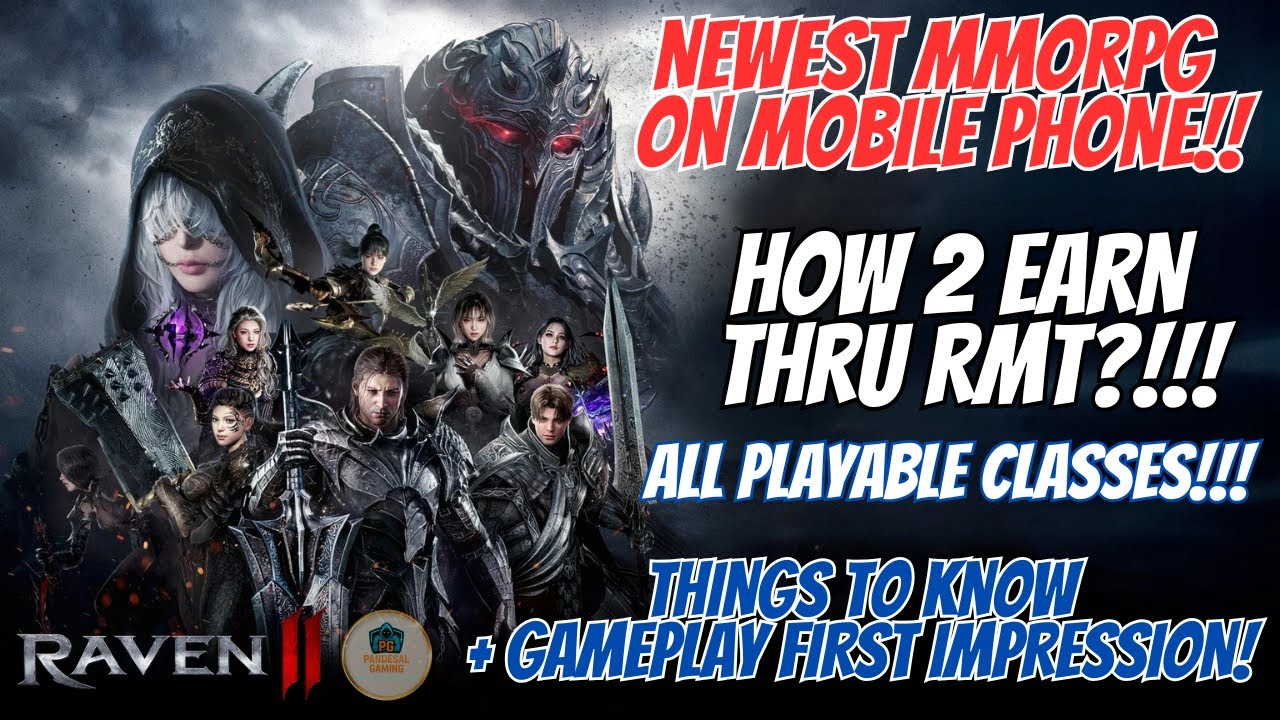 RAVEN 2 - ADDICTIVE GAMEPLAY - NEWEST MMORPG  ON MOBILE - RMT PEDE DITO - BAKA DITO KA PUMALDO?!!