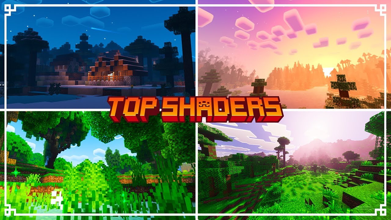 TOP 10 SHADERS PARA MINECRAFT BEDROCK 1.21.100 /TOP 10 SHADERS FOR MINECRAFT BEDROCK 1.21.100 #1