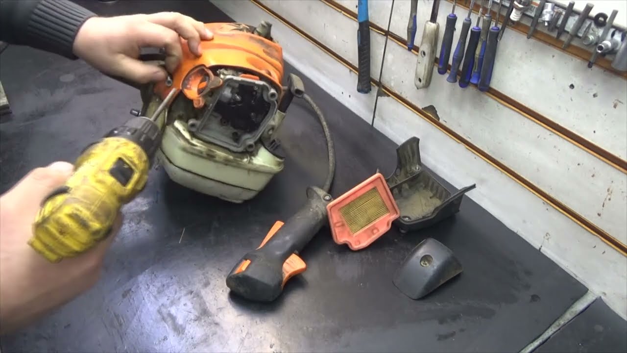 Глубокое ТО Stihl FS 490,после 2х сезонов работы