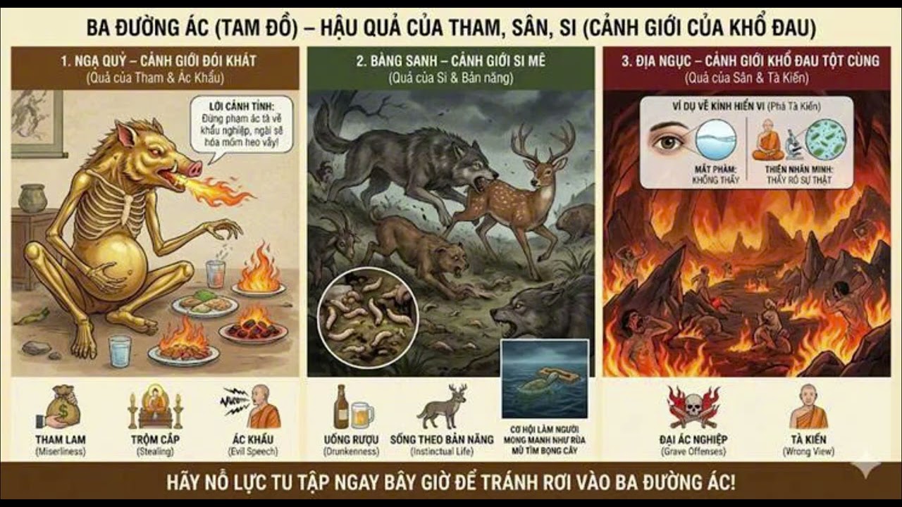 Chương 4 :  QUẢ KHỔ TƯƠNG LAI – SANH  GIÀ – CHẾT (0120 1)