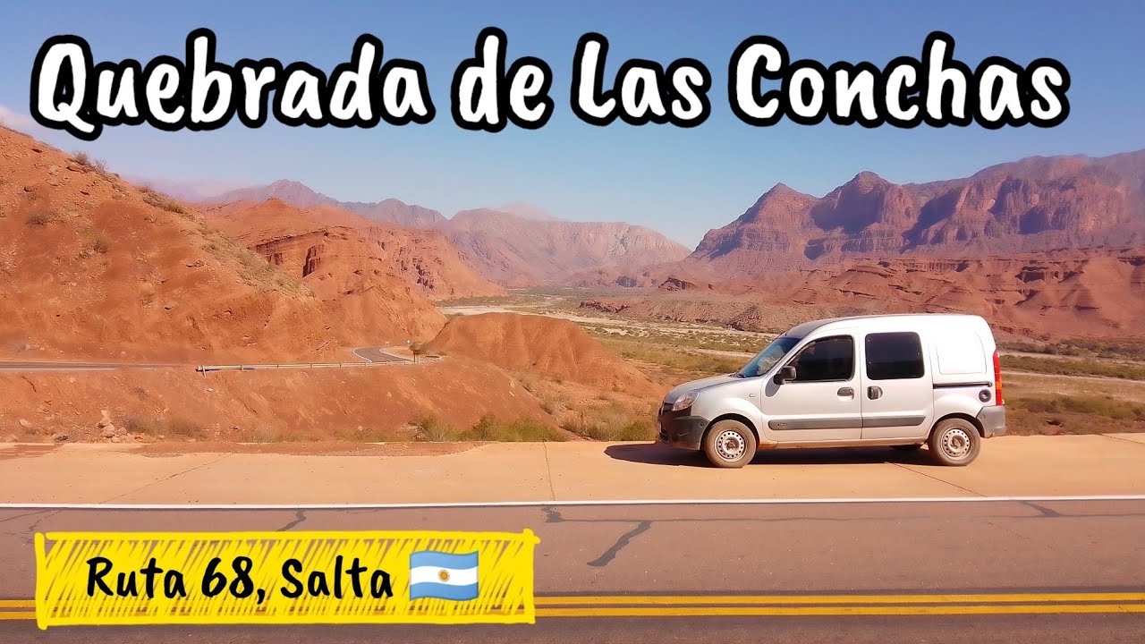 RUTA 68 SALTA Quebrada de Las Conchas 🇦🇷 Anfiteatro, Garganta del Diablo, Puente de Relatos Salvajes