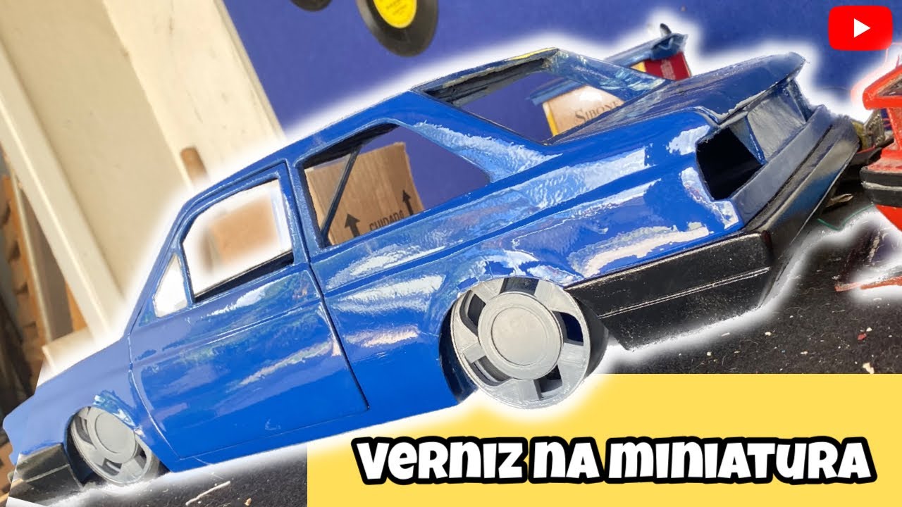 COMO PASSAR VERNIZ NA MINIATURA…