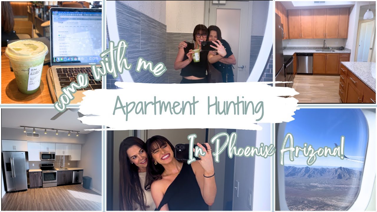 I MOVED TO ARIZONA?! Come Apartment Hunting With Me 📦✈️🌵☀️