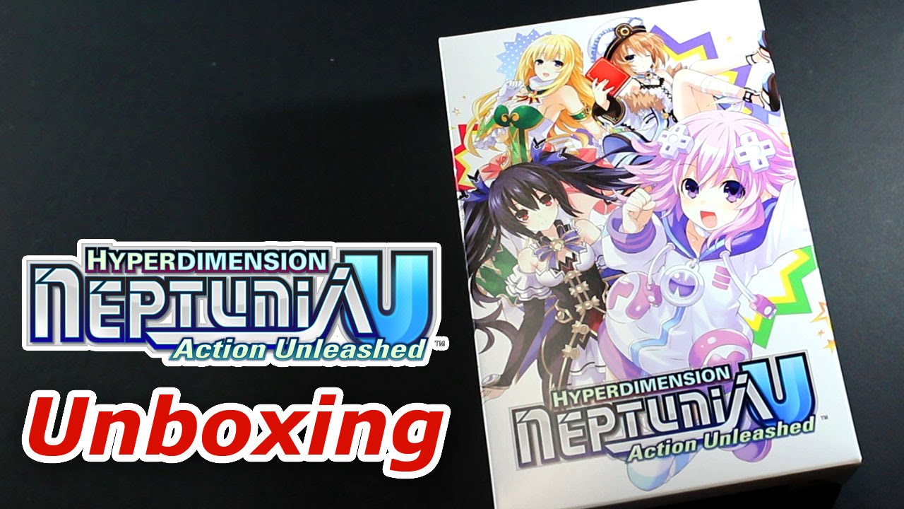 Hyperdimension Neptunia U: Action Unleashed Limited Edition Unboxing