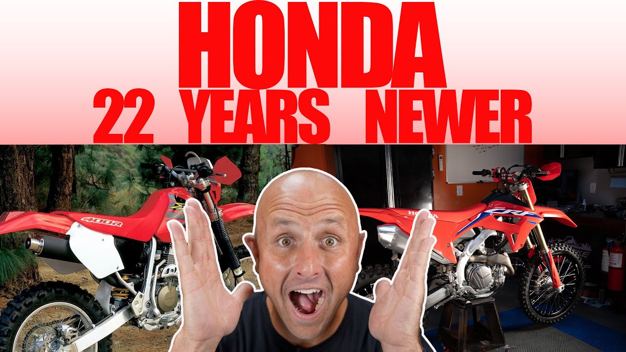 22 Year Honda Dirt Bike Upgrade - XR400 to CRF450RX