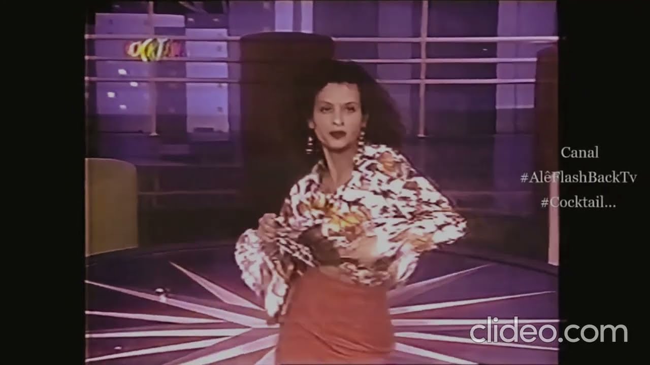 Sandra Cruz lindona- trecho do programa cocktail do sbt