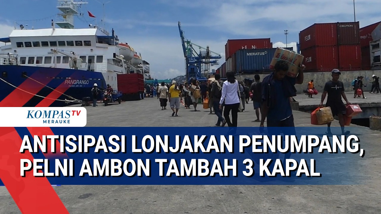 Antisipasi Lonjakan Penumpang, Pelni Ambon Tambah 3 Kapal