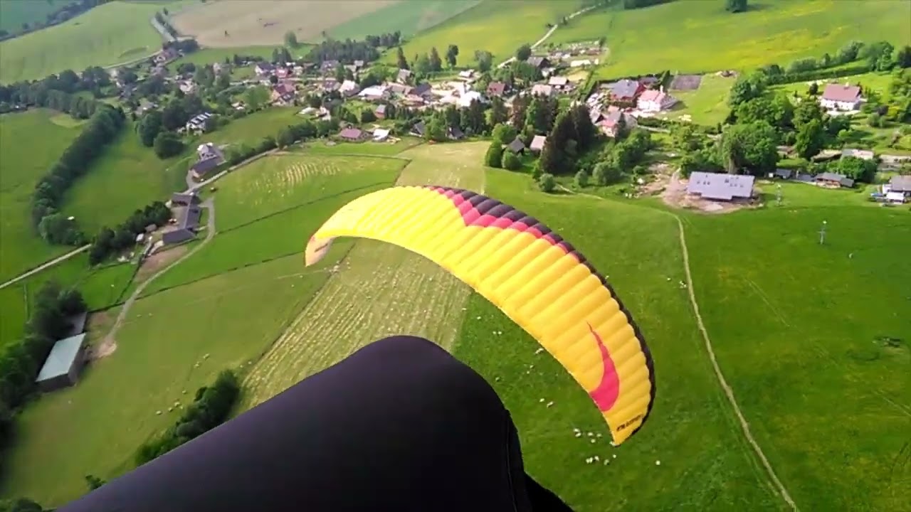 Paragliding- Šanov Luzný