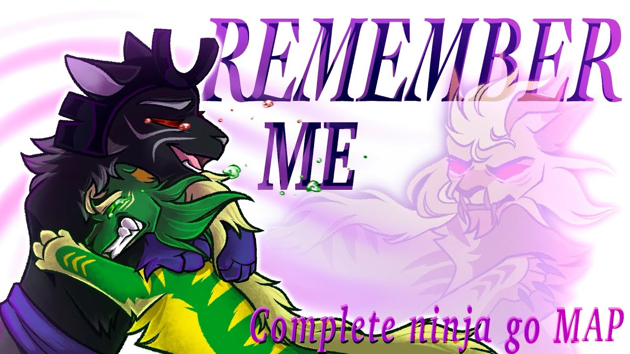 REMEMBER ME COMPLETE NINJAGO MAP