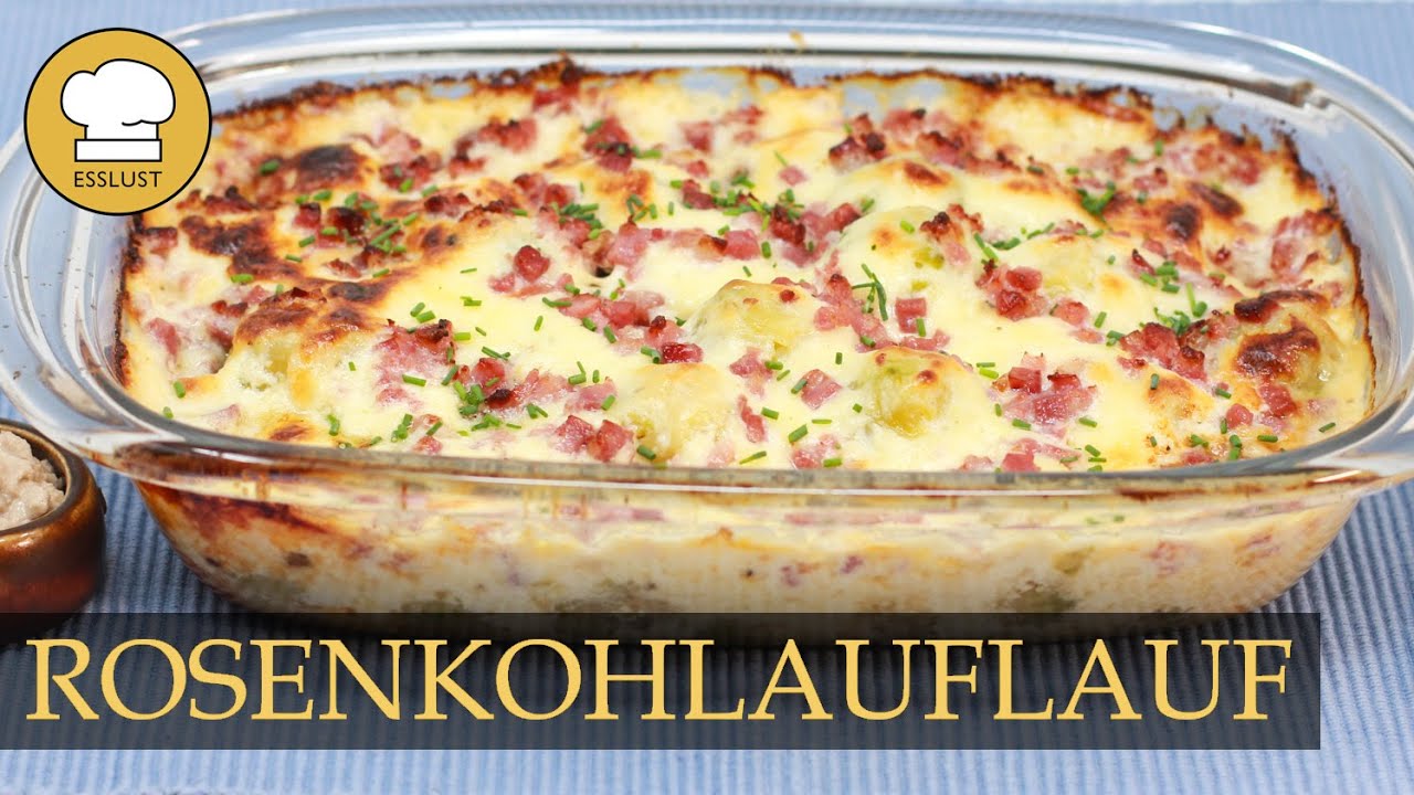 ROSENKOHLAUFLAUF mit nur 4 ZUTATEN