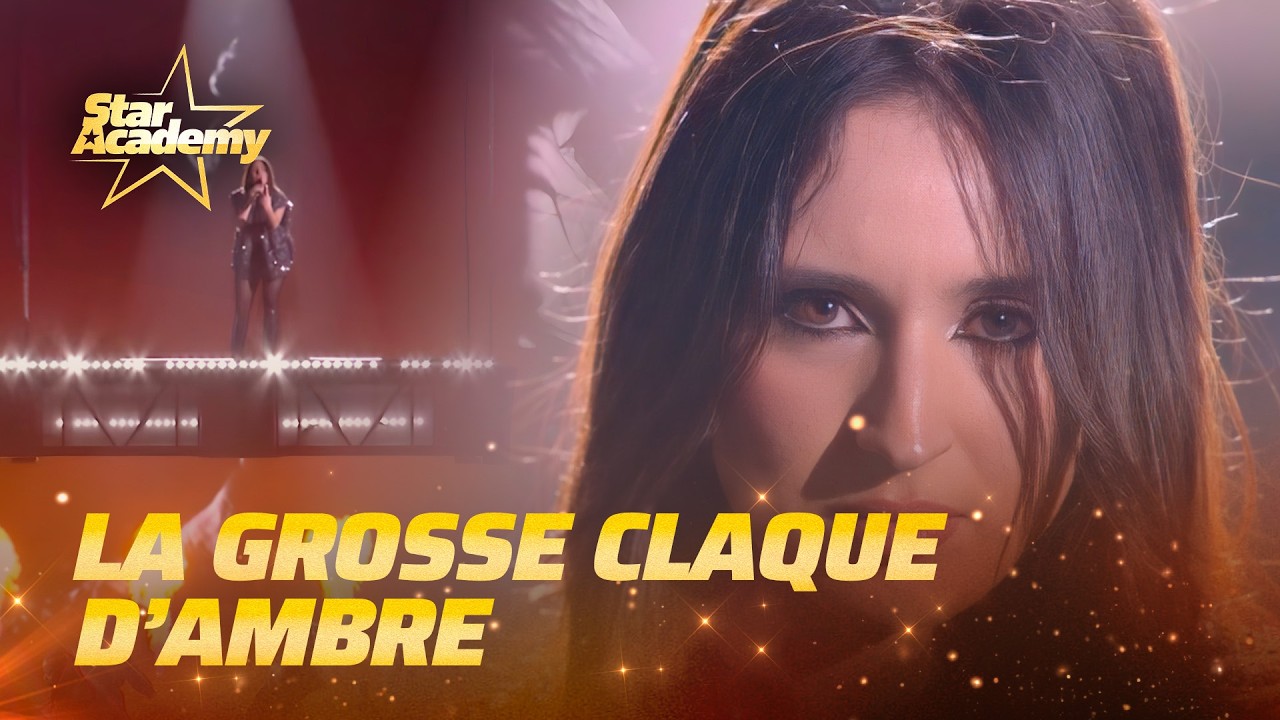 Le grand solo d'Ambre sur « Ma gueule » de Johnny Hallyday 😳 | La Finale | Star Academy 2025