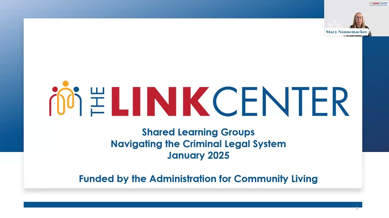 Navigating the Criminal Legal System - Families of People w Lived Experience (Shared Learning Group)