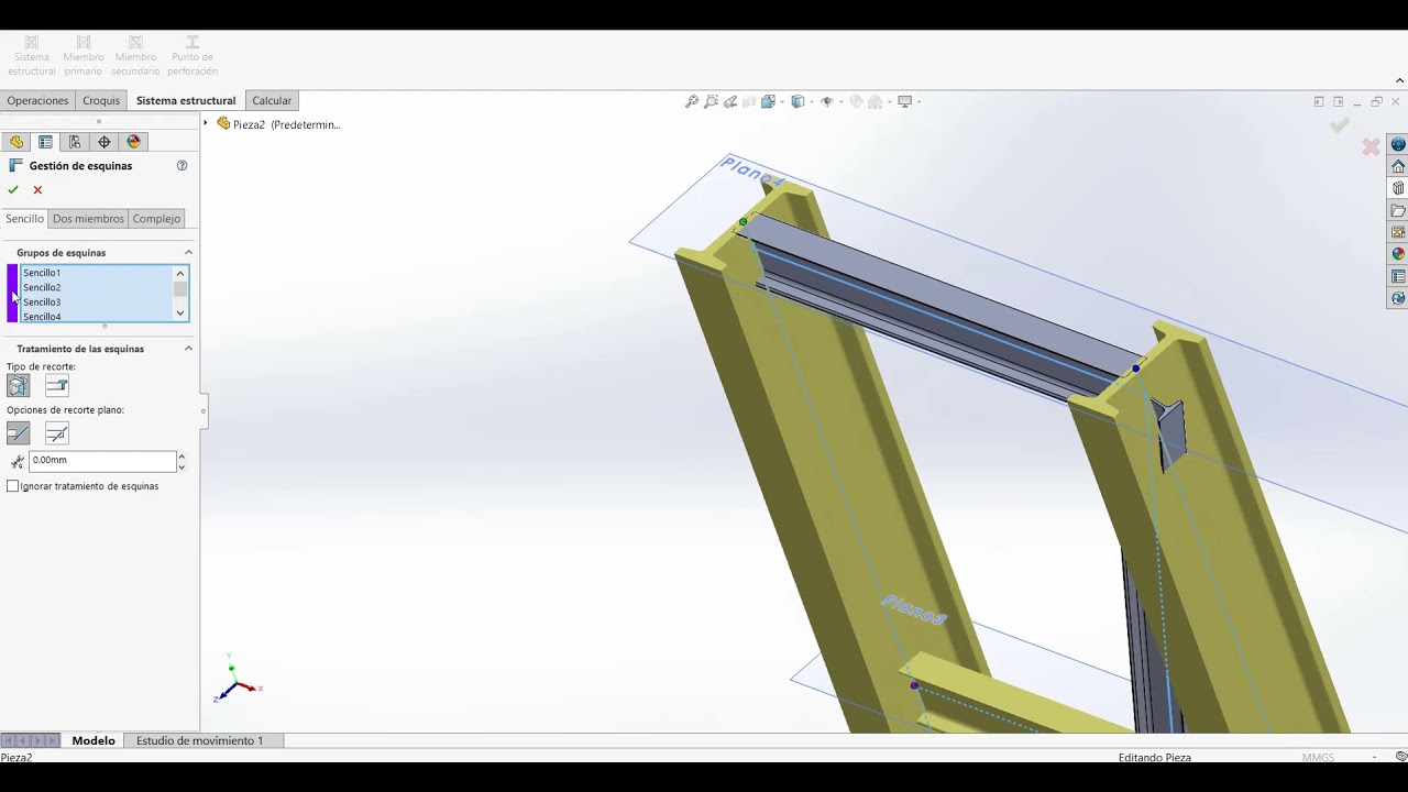¿Cómo funciona el sistema estructural de SOLIDWORKS CAD?