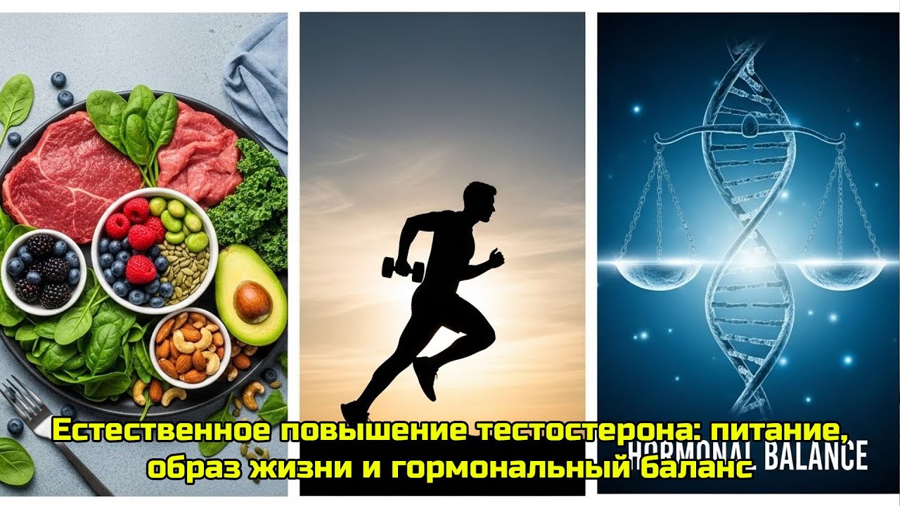 Естественное повышение тестостерона: питание, образ жизни и гормональный баланс