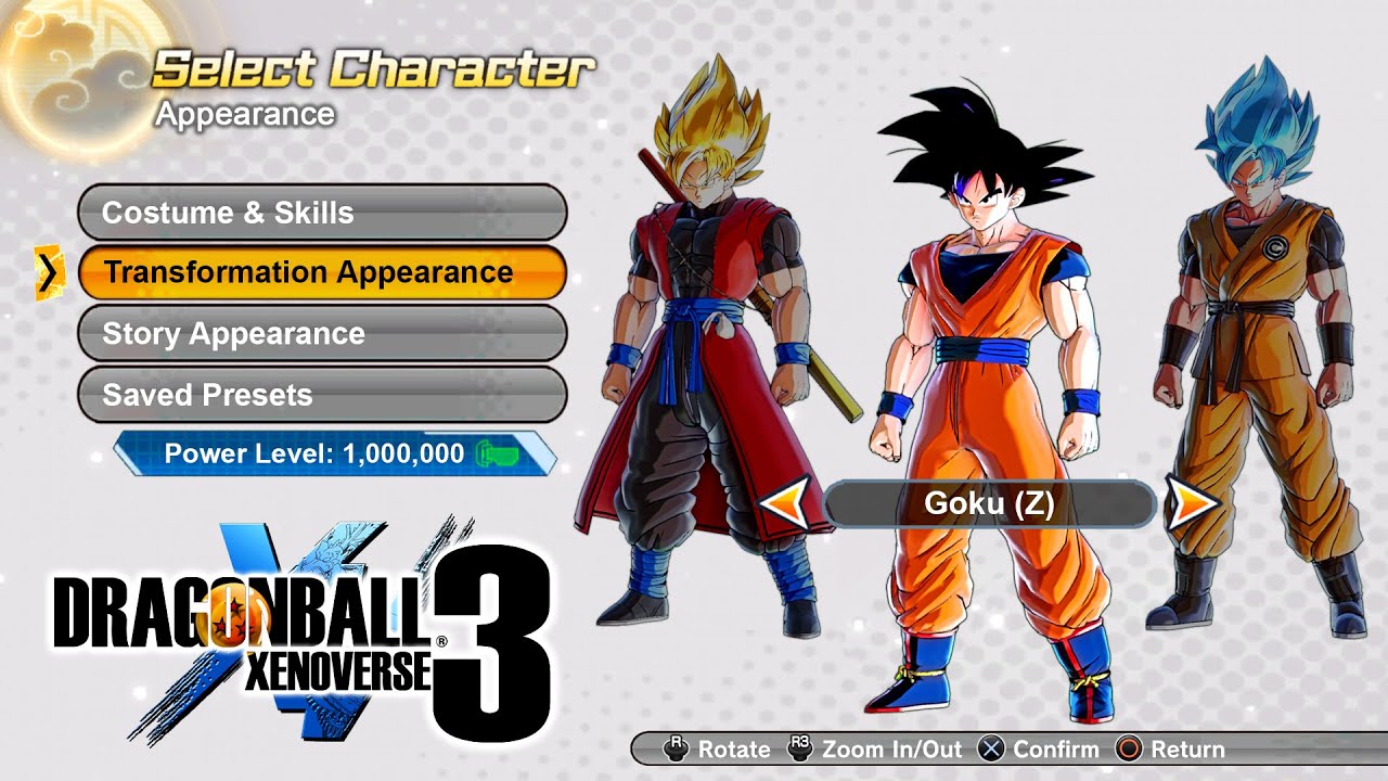 DRAGON BALL XENOVERSE 3 - New Character Customization & Story Cutscenes (2022)