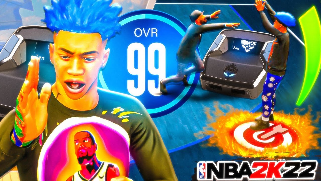 This 100 3pt rating Build + a zen is insane on NBA 2K22