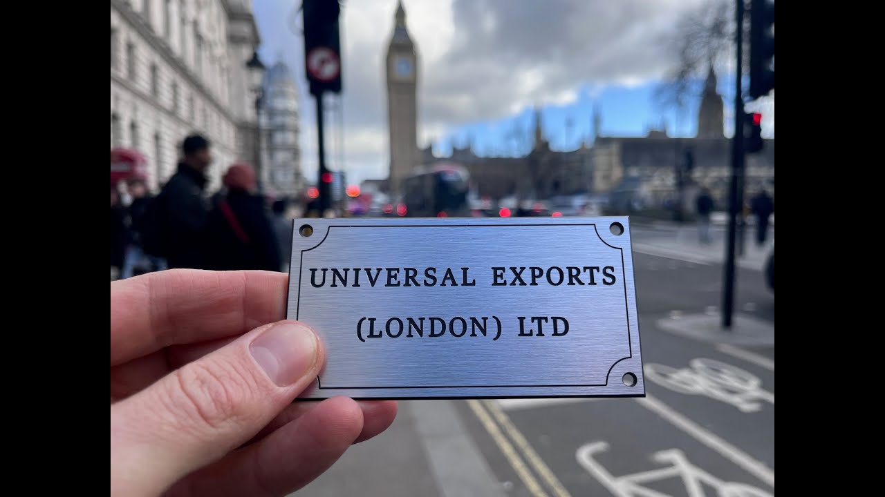 Hunting Down Universal Exports Locations in London