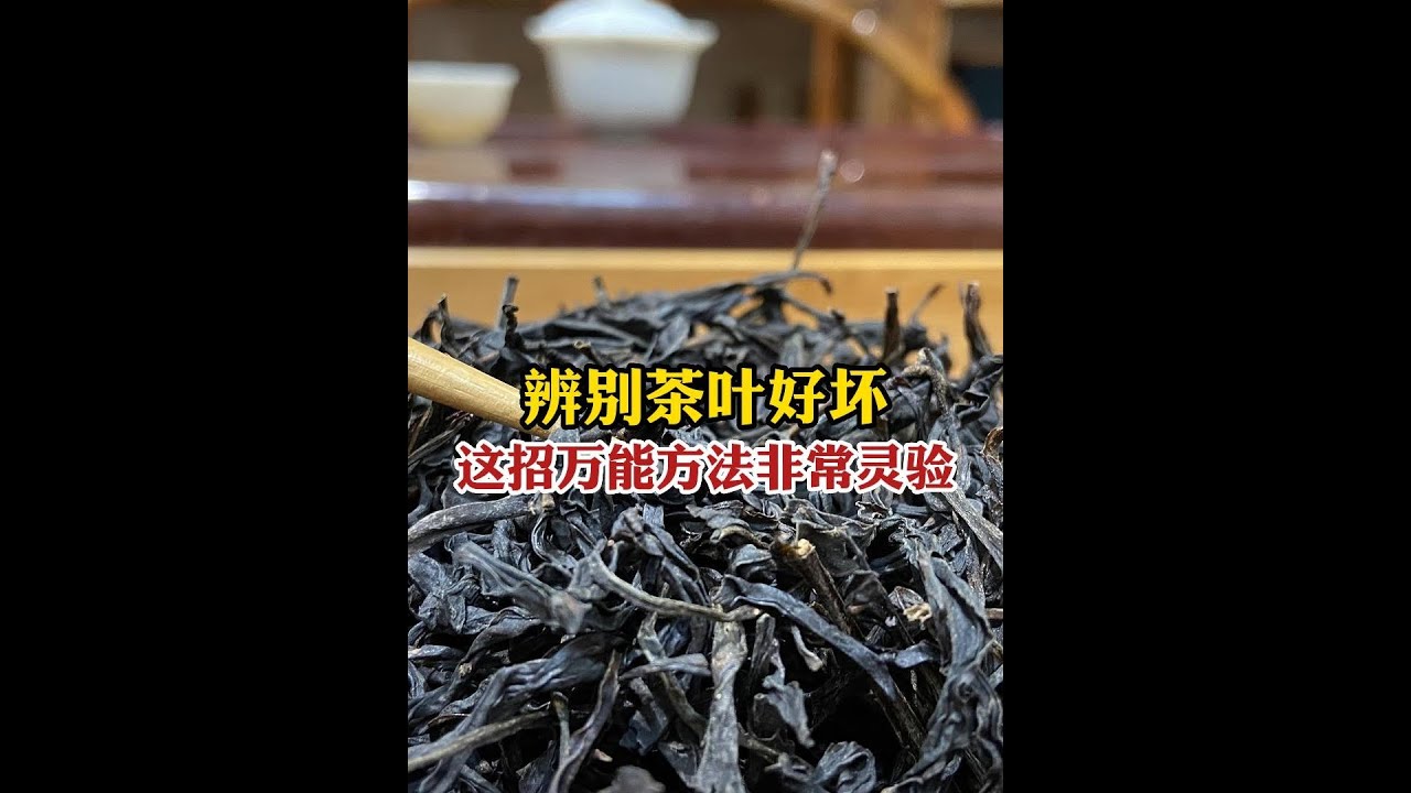 辨别茶叶好坏的“万能方法”，95%的茶友试过了，一抓一个准#喝茶 #茶叶 #避坑 #茶叶好坏