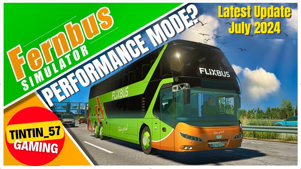 FERNBUS SIMULATOR | PERFORMANCE MODE? | #PS5 #FernbusSimulator #Fernbus