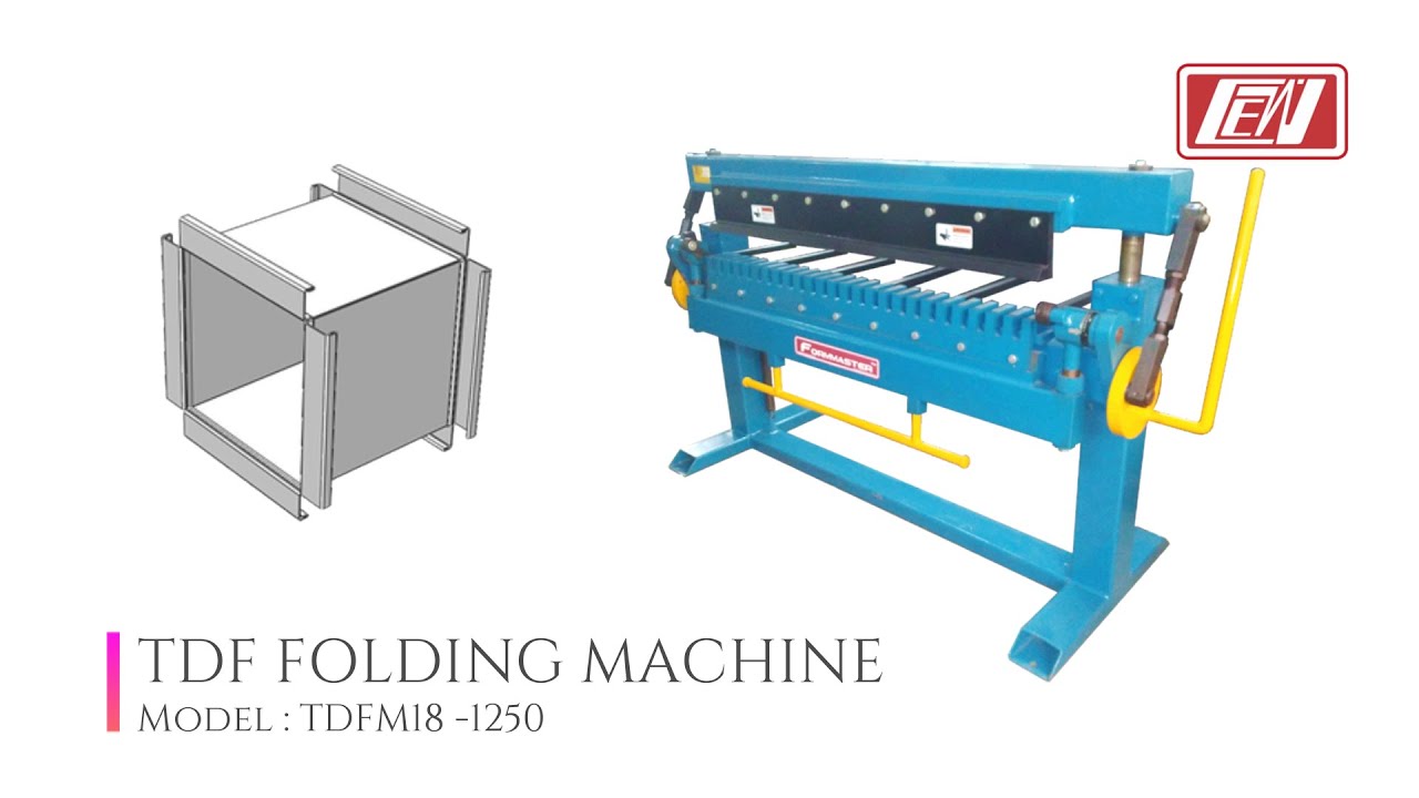 TDF FOLDING MACHINE - FORMMASTER&trade;