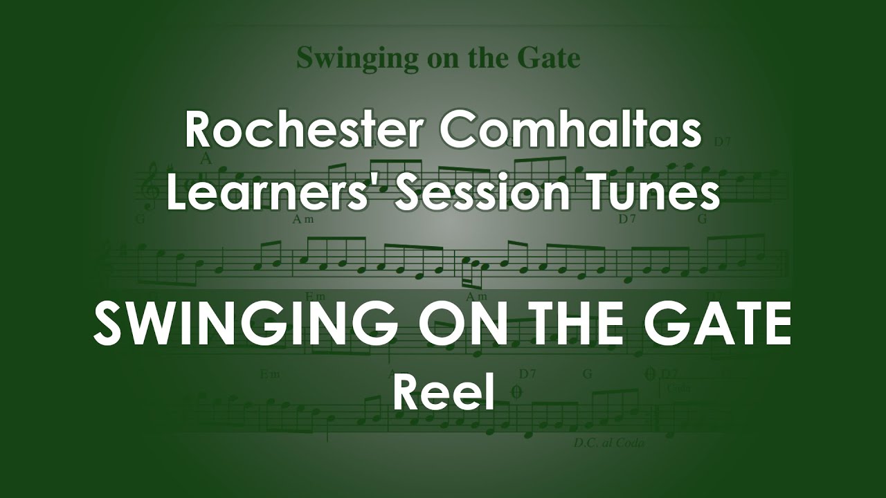 Swinging on the Gate (Reel) on Irish tenor banjo for the Rochester CCE Learners' Session
