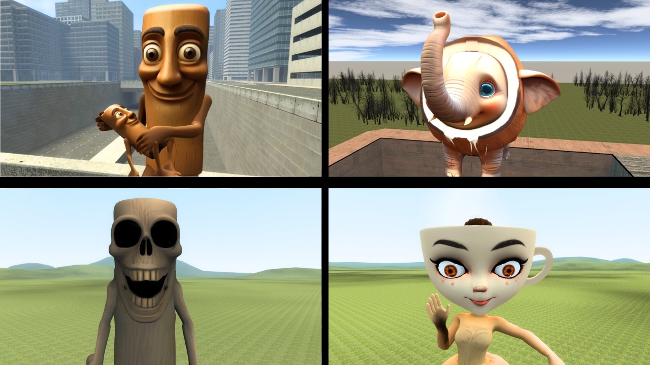 THE ITALIAN BRAINROT BOX #4 (GARRY'S MOD) [NEXTBOT]