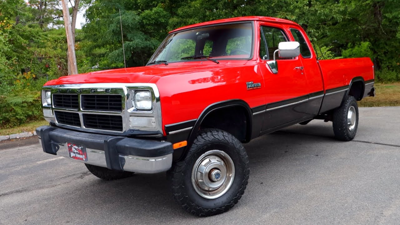 Обзор Dodge Ram W250 1992 года | Northeast Auto Imports