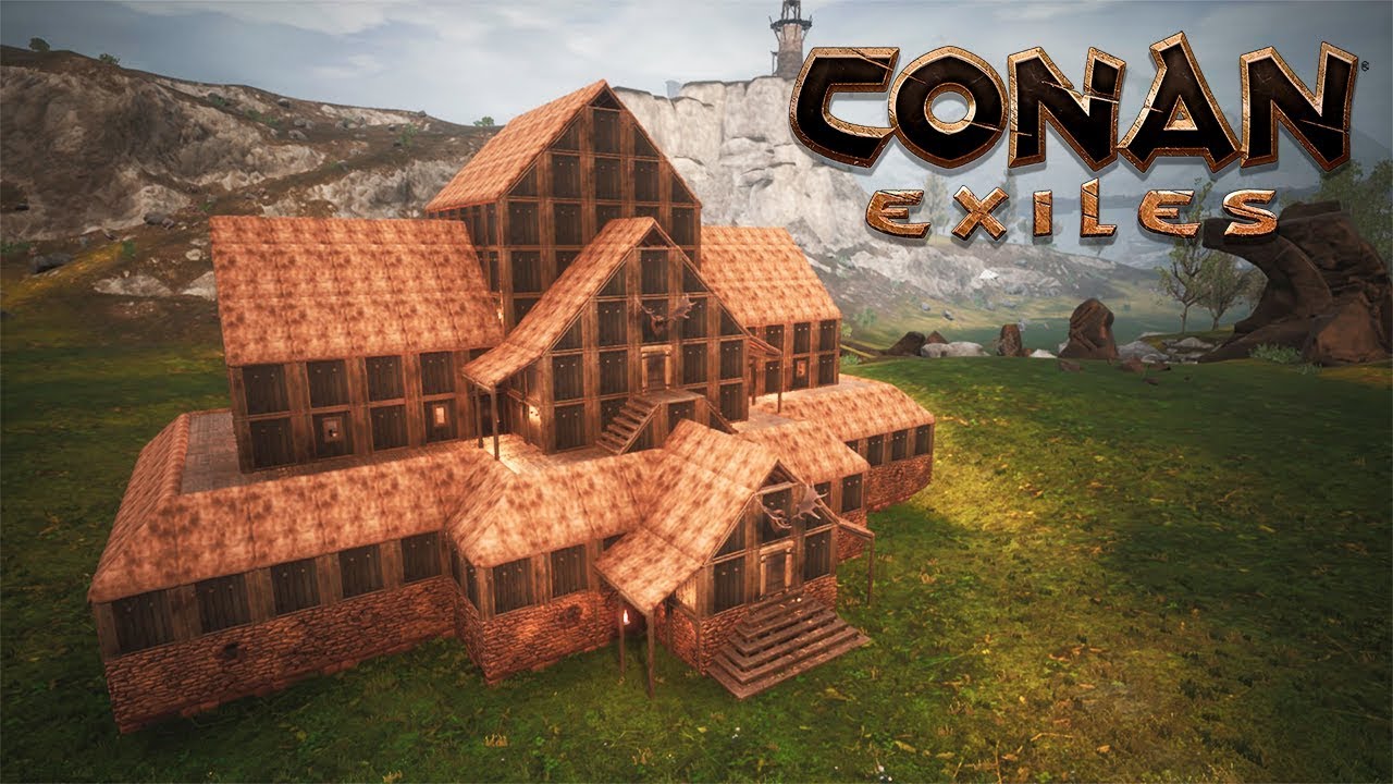 Conan Exiles - Viking House Build (300%)