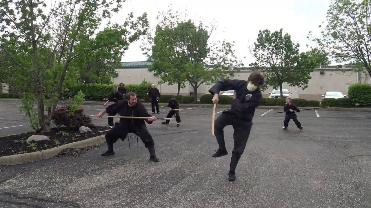 Outdoor Training with Yari (Spear)