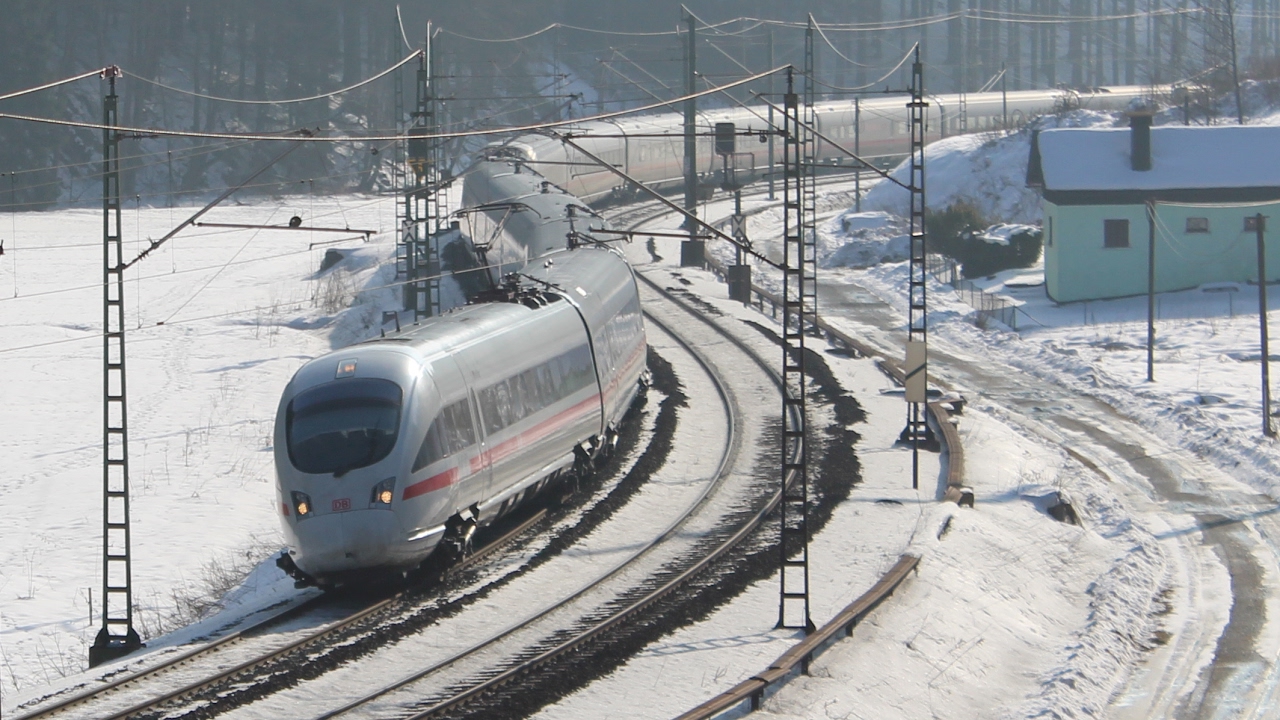 Faszination Frankenwaldbahn - Zugverkehr in Steinbach am Wald