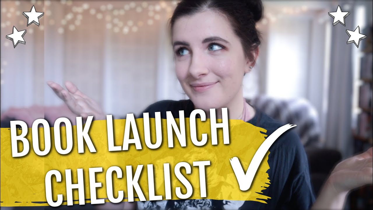 BOOK LAUNCH TIPS | A List of Things to Add to Your Book Launch Checklist
