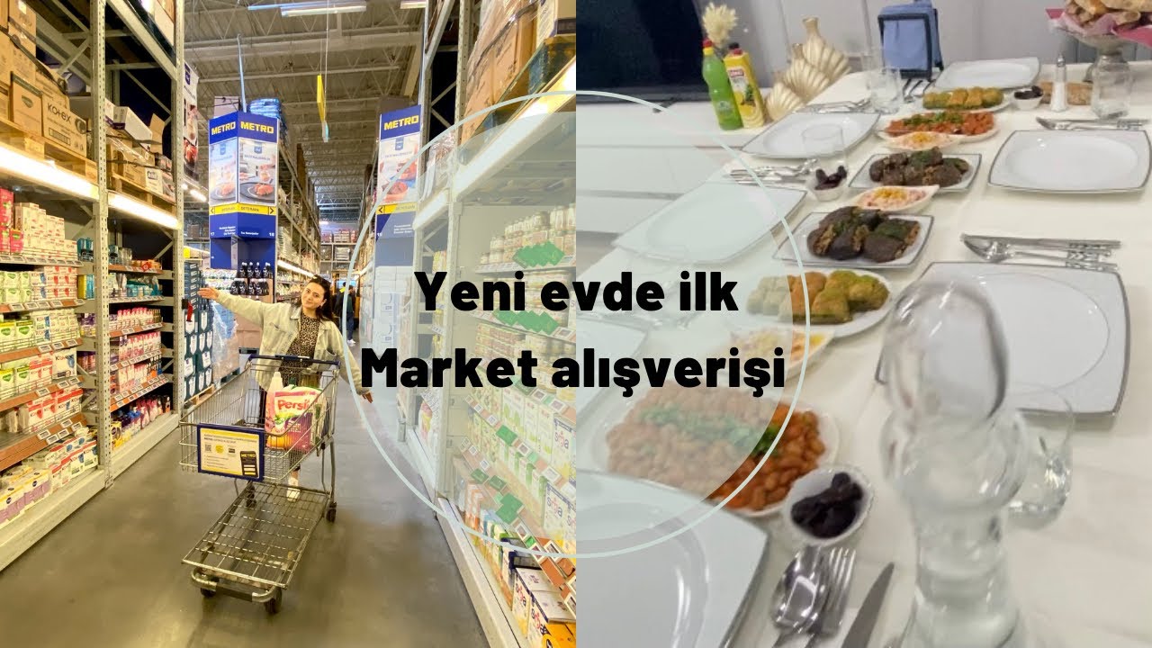 🛒1500 TL DEV METRO MARKET ALIŞVERİŞİ✅ | 🕌10 KİŞiLİK İFTAR HAZIRLIGI