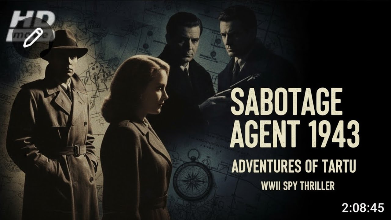 Sabotage Agent (1943) | The Adventures of Tartu | WWII Spy Thriller | Full Movie