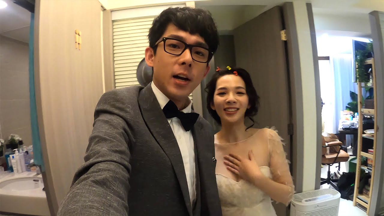 走鐘獎的早上! 化身西裝阿滴與禮服滴妹【阿滴日常】