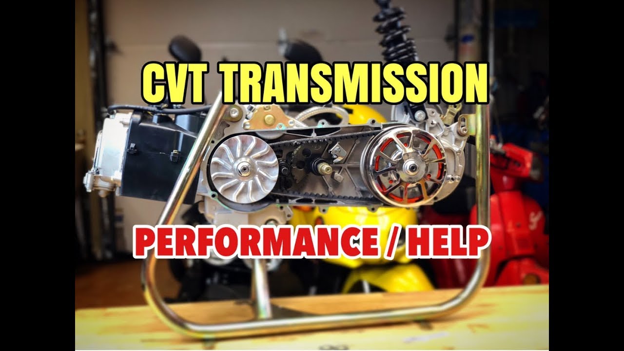 All about the CVT transmission (GY6 performance)