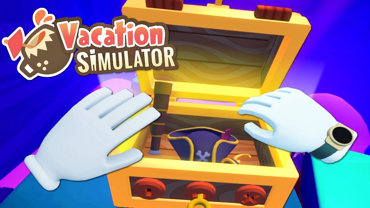 DYKER EFTER SKATTER I VACATION SIMULATOR (VR)