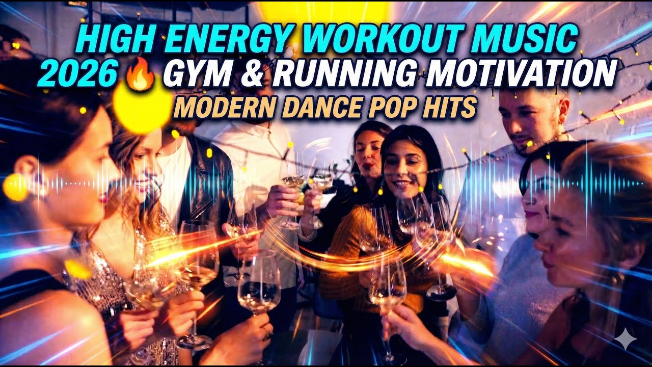 High Energy Workout Music 2026 🔥 Gym & Running Motivation | Modern Dance Pop Hits